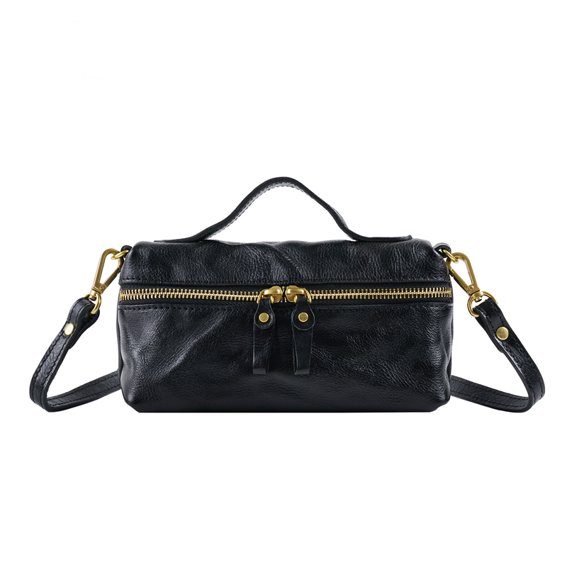 100% Genuine Leather Handbag Small Shoulder Bag for Lady 